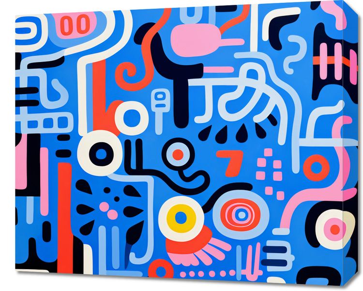 Obraz 60x50cm Rytmiczne Echo zdjęcie 1