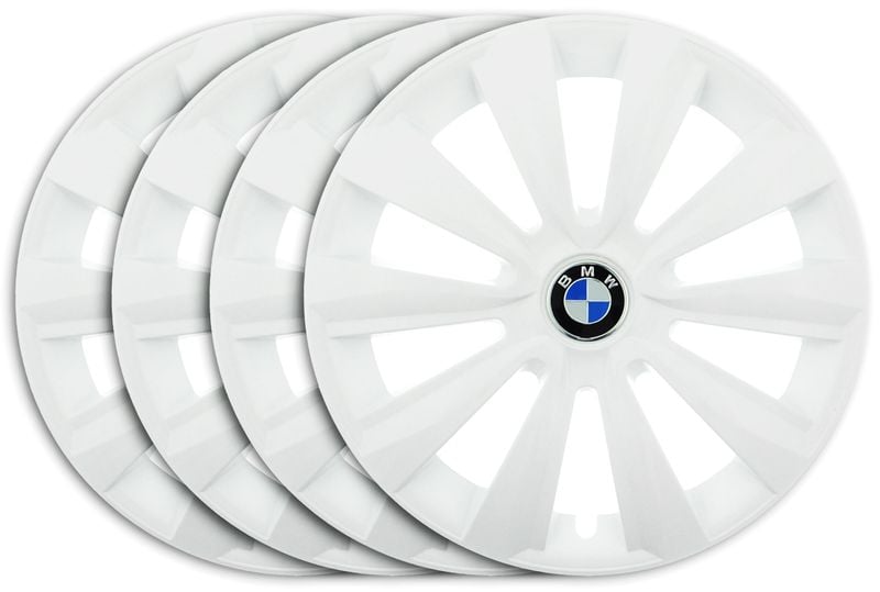 KOŁPAKI 16'' BMW E46 E90 E60 E87 F20 X1 BIAŁE DLB zdjęcie 1
