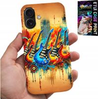 ETUI DO IPHONE 16 - GITARA ELEKTRYCZNA, ROCK AND ROLL, METAL