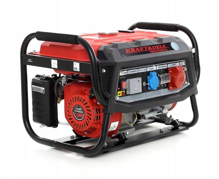 AGREGAT PRĄDOTWÓRCZY 3000W 7KM TRÓJFAZOWY GENERATOR PRĄDU PRZENOŚNY 3000W zdjęcie 3