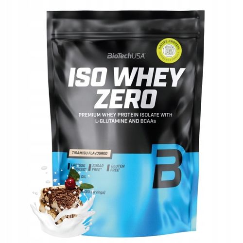 BIOTECH ISO WHEY ZERO 500 G + ISO WHEY ZERO 25 G + SHAKER WAVE+ NANO na Arena.pl