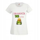 ŚMIESZNA Koszulka T-SHIRT prezentŻAJEBISTA18-latka