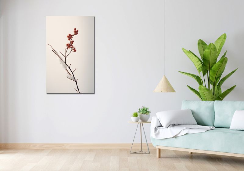 Obraz 60x100cm Subtelna Siła Zimy zdjęcie 2