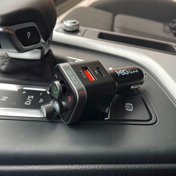 Transmiter FM Bluetooth 5.0 ładowarka QC 4.0 PD20W zdjęcie 13