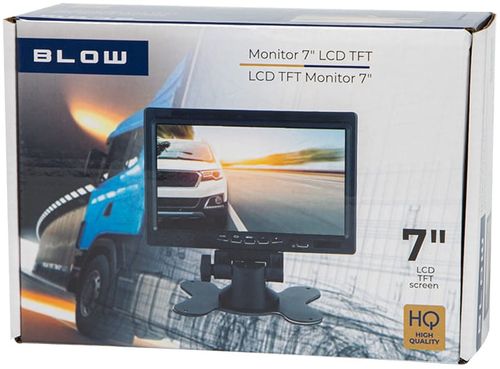 Monitor 7" LCD Blow TFT 2x AV uniwersalne zastosowanie 12/24V Blow na Arena.pl