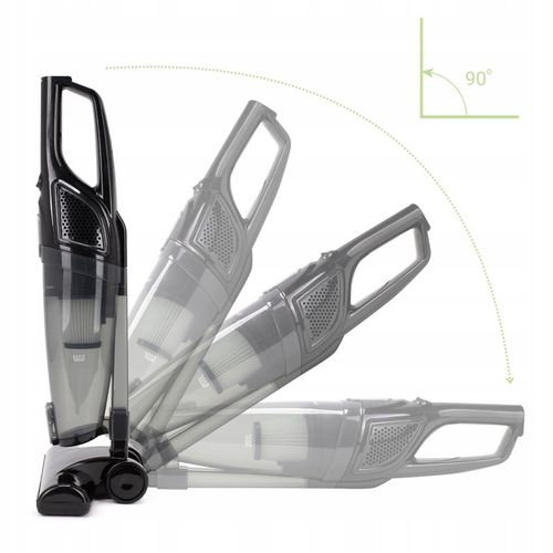 ODKURZACZ 2-w-1 RĘCZNY PIONOWY lekki MOCNY AKCESORIA filtr HEPA KAMILLE na Arena.pl