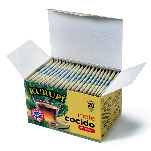 Kurupi Cocido w torebkach 20x3g zdjęcie 2