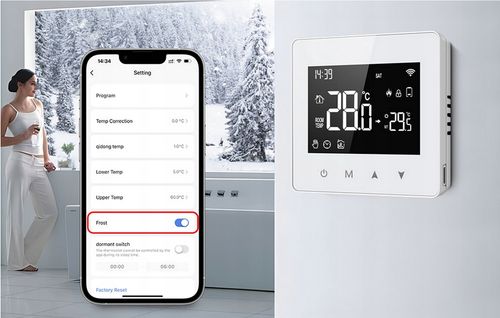 Inteligentny termostat Avatto ZWT198 ZigBee TUYA na Arena.pl