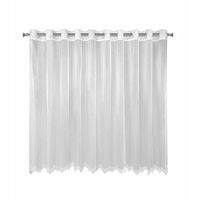 Firana gotowa na przelotkach ELLIE 350x145 Eurofirany biała