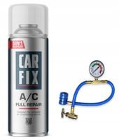 ZESTAW GAZ 5IN1 235G R1234YF AUTA PO 2017 + PRZEWÓD CIŚNIENIOWY CAR FIX