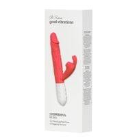 silicone vibrator 7 vibration modes - 10 thrusting and 7 flapping