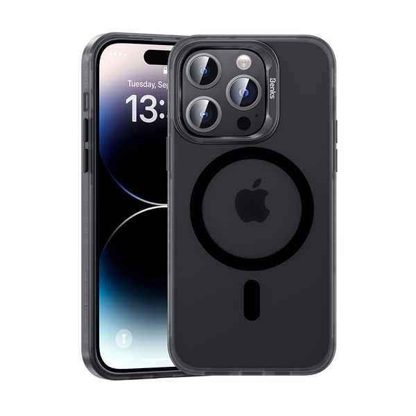 Benks Etui Magnetic Lucid Armor do Iphone 15 Plus czarny zdjęcie 1