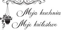 100X50CM MOJA KUCHNIA NAKLEJKA