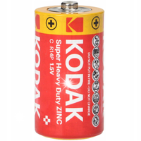 BATERIA C LR14 R14 KODAK SUPER HEAVY DUTY ZINC 1,5V