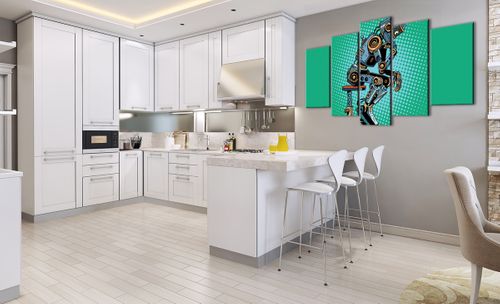 Obraz Na Płótnie - Robot Myślenie - 160X85 Cm - Ea160X85-3194 na Arena.pl