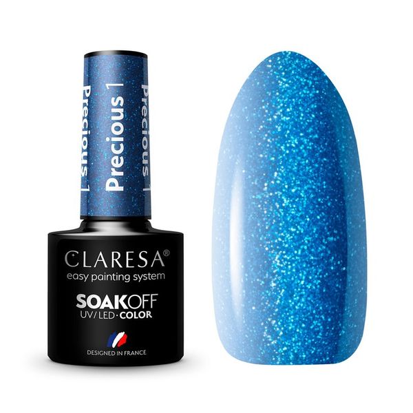 CLARESA Lakier hybrydowy PRECIOUS 1 - 5g zdjęcie 1