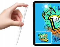 PIÓRO RYSIK IPAD PENCIL DO APPLE IPAD 11 10 PRO AIR 2024 2025 MINI BIAŁY