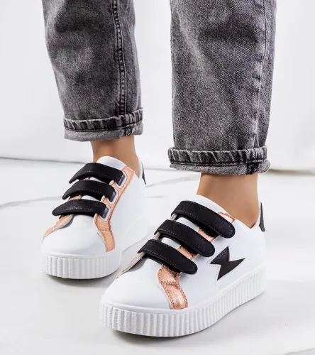 Białe sneakersy Pitmerden 38 na Arena.pl