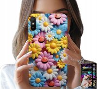 ETUI DO XIAOMI REDMI 9A - KOLOROWE KWIATKI, STOKROTKI FUTERAŁ CASE