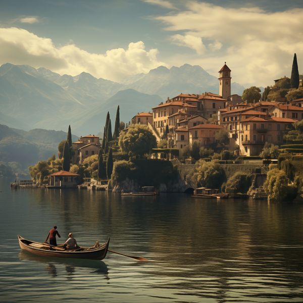 Plakat 30x30cm Spokojna Nostalgia zdjęcie 1