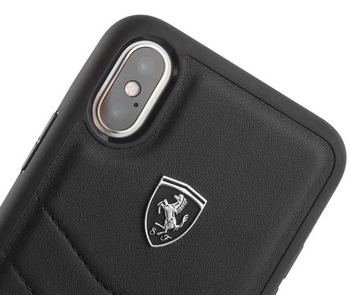FERRARI HARDCASE FEHQUHCPXBK Apple iPhone X - BLACK na Arena.pl