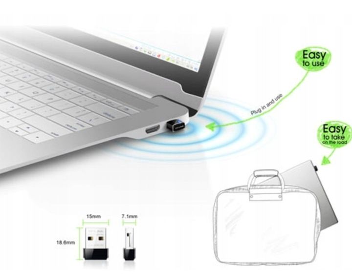 TP-LINK TL-WN725N 150Mbps KARTA MINI Wi-Fi USB zdjęcie 7
