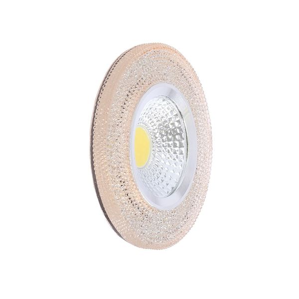 SAK-04 AL/AM 5W LED cob 230V opr. strop. stała okrągła szkło akrylowe bursz zdjęcie 9