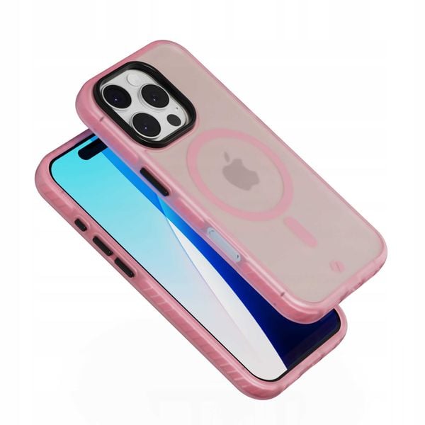 Spacecase Hybrid Fusion Mag Iphone 16 Pro Pink zdjęcie 10