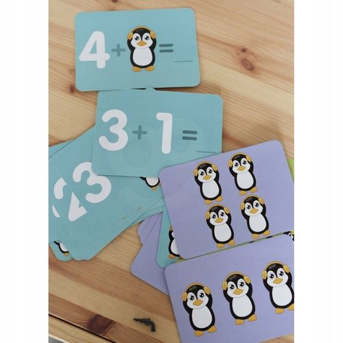 WAGA SZALKOWA RÓWNOWAŻNA EDUKACYJNA Nauka Liczenia Pingwin DLA DZIECI na Arena.pl