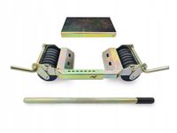 WÓZEK TRANSPORTOWY HOLOWNICZY 3.5T POD KOŁO + DŹWIGNIA ZESTAW PREMIUM