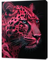Obraz 70x90cm Szkarłatny Jaguar