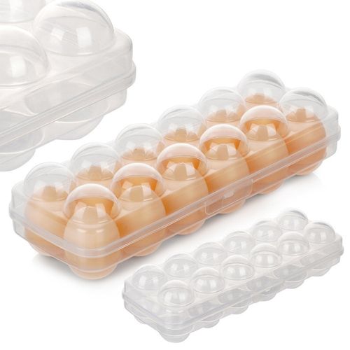 Pojemnik Organizer na Jajka Kuchenny Pudełko do Przechowywania 12 Jajek na Arena.pl