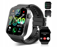Smartwatch Czarny Inteligentny Zegarek Wodoodporny
