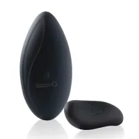 screaming o my secret panty set czarny - wibrujący model z pilotem
