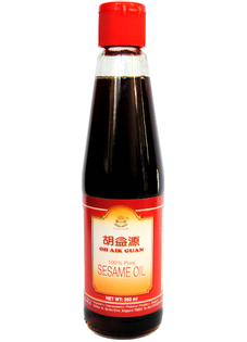 Olej sezamowy z prażonych ziaren 360ml - Oh Aik Guan