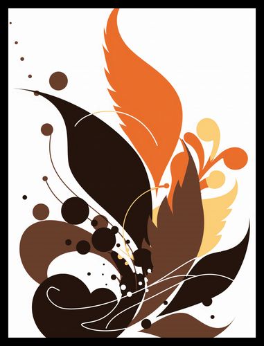 Plakat 30x40cm Ognie Jesienne na Arena.pl