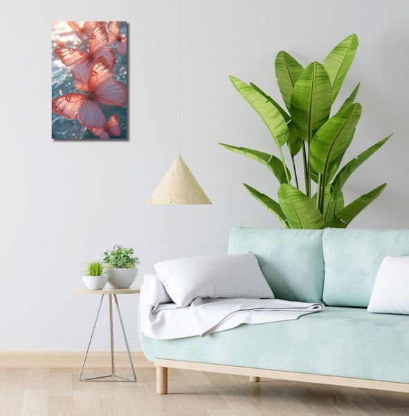 Obraz 30x50cm Świetliste Motyle zdjęcie 2