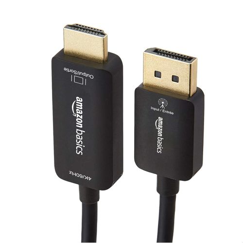 Kabel AmazonBasic DP12UH-6FT-SP DisplayPort - HDMI 1,8 m na Arena.pl