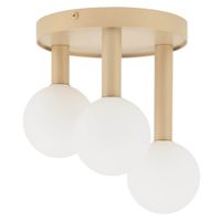 Potrójny plafon Perla 33603 Sigma kule balls szkalne czarny biały