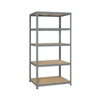 REGAŁ 250KG PÓŁKA 180CM 90CM 45CM METALOWY OCYNK MAGAZYN GARAŻ PIWNICA