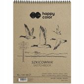 SZKICOWNIK NA SPIRALI PTAKI A5 BIAŁY 80AR 90G 4667