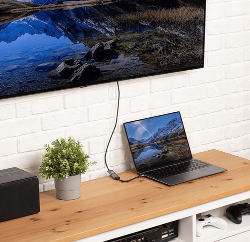 ADAPTER PRZEJŚCIÓWKA USB-C 3.2 HDMI 4K 60Hz Mac USB C MHL IPHONE SAMSUNG na Arena.pl