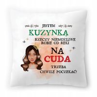 Poduszka Dla Kuzynki Na Urodziny Prezent Z Nadrukiem Ze Zdjęciem