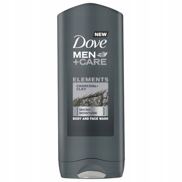 Dove Men Żel pod Prysznic Charcoal Węglem 4x400 ml zdjęcie 2