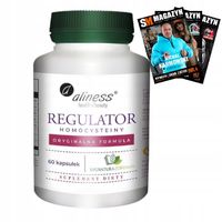 ALINESS REGULATOR HOMOCYSTEINY UKŁAD KRĄŻENIA CIŚNIENIE KRWI DLA VEGAN 60k