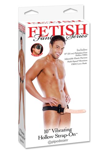 Proteza-Ff Vibrating Hollow Strap On Flesh na Arena.pl