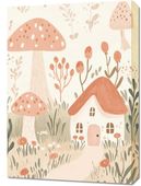 Obraz 50x70cm Wzory dla Dzieci, Dziewczynki i Chłopca - Domki