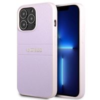 Guess GUHCP13LPSASBPU iPhone 13 Pro / 13 6,1" fioletowy/purple Saffiano
