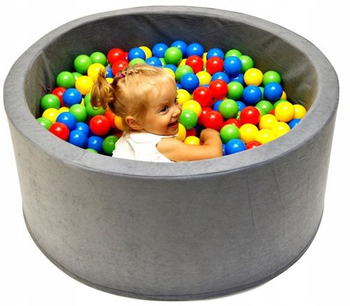 Suchy Basen z Kulkami 90x40 200 piłek bez BPA - basenik z piłeczkami WELOX na Arena.pl