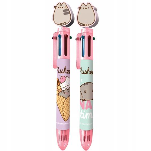Długopis Automatyczny Wielokolorowy 6 Kol Pusheen na Arena.pl